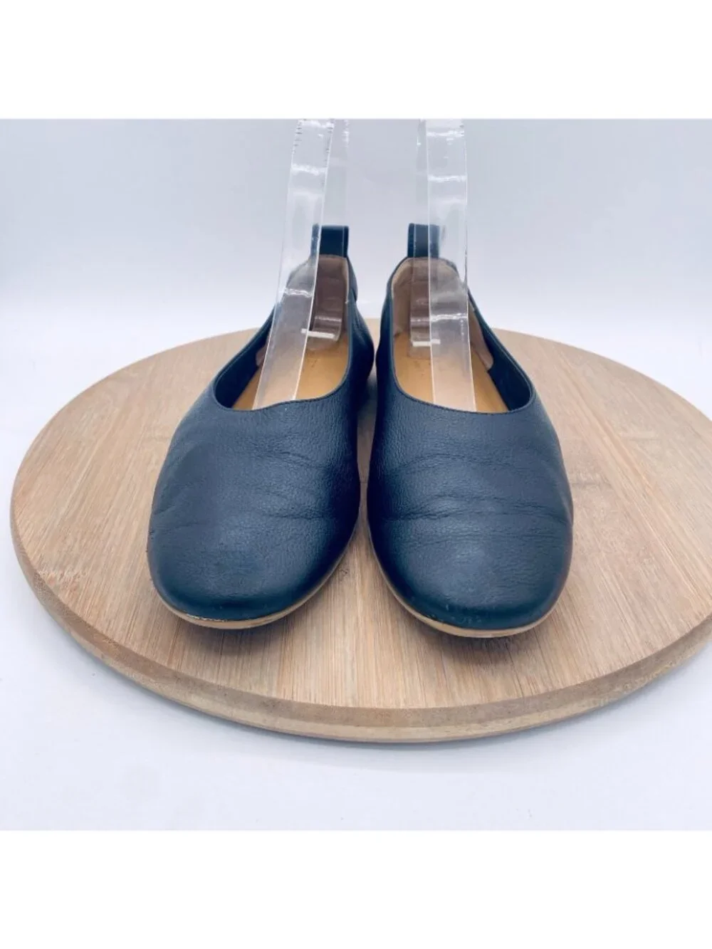 Everlane Shoes Womens 7 Black Leather Day Glove Ballet Flats Minimalist Preppy